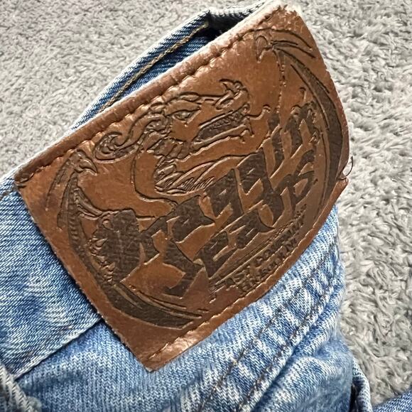 Draggin Jeans Mens 36x30 Denim Kevlar Lined Motorcycle Biker Vintage Made in USA - Picture 6 of 11
